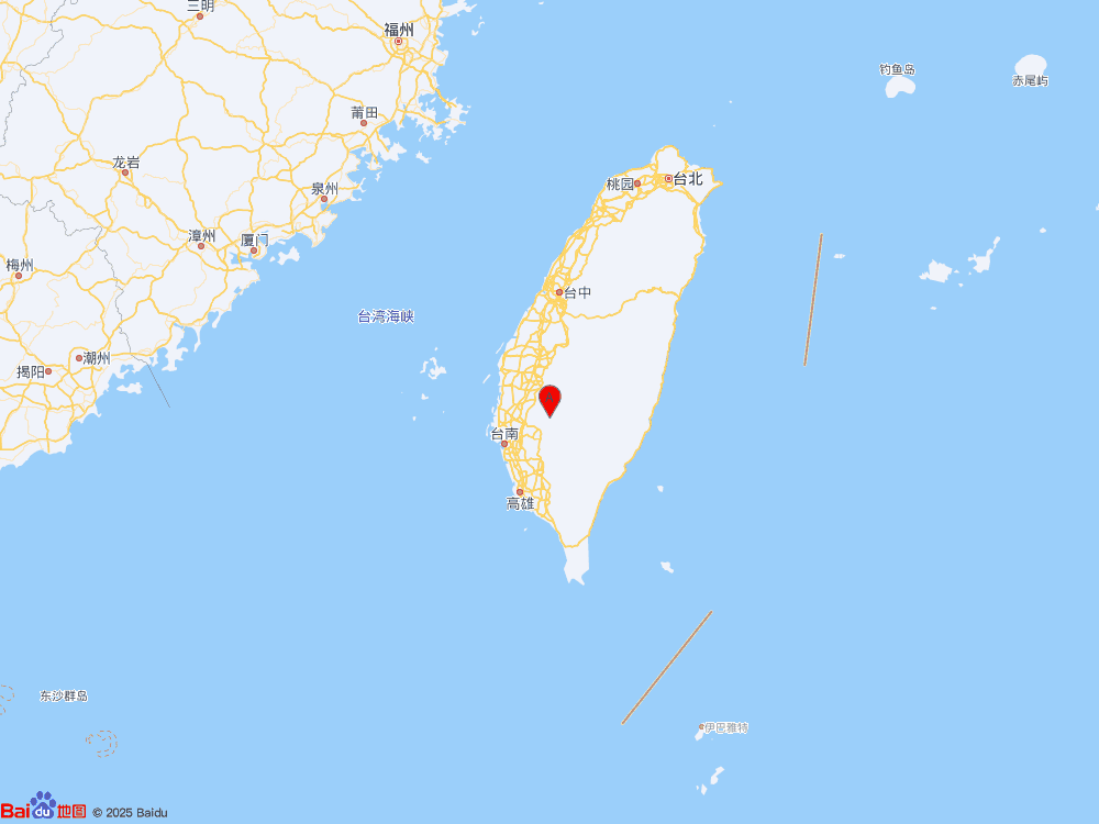 台湾嘉义县发生5.2级地震
