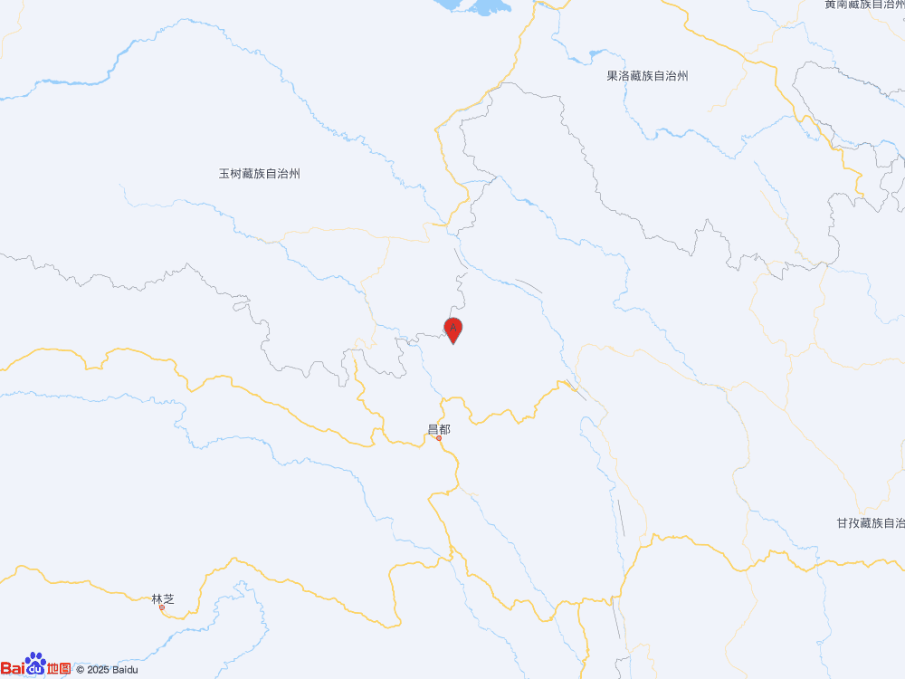 西藏昌都市卡若区（北纬32.01度，东经97.32度）发生3.2级地震