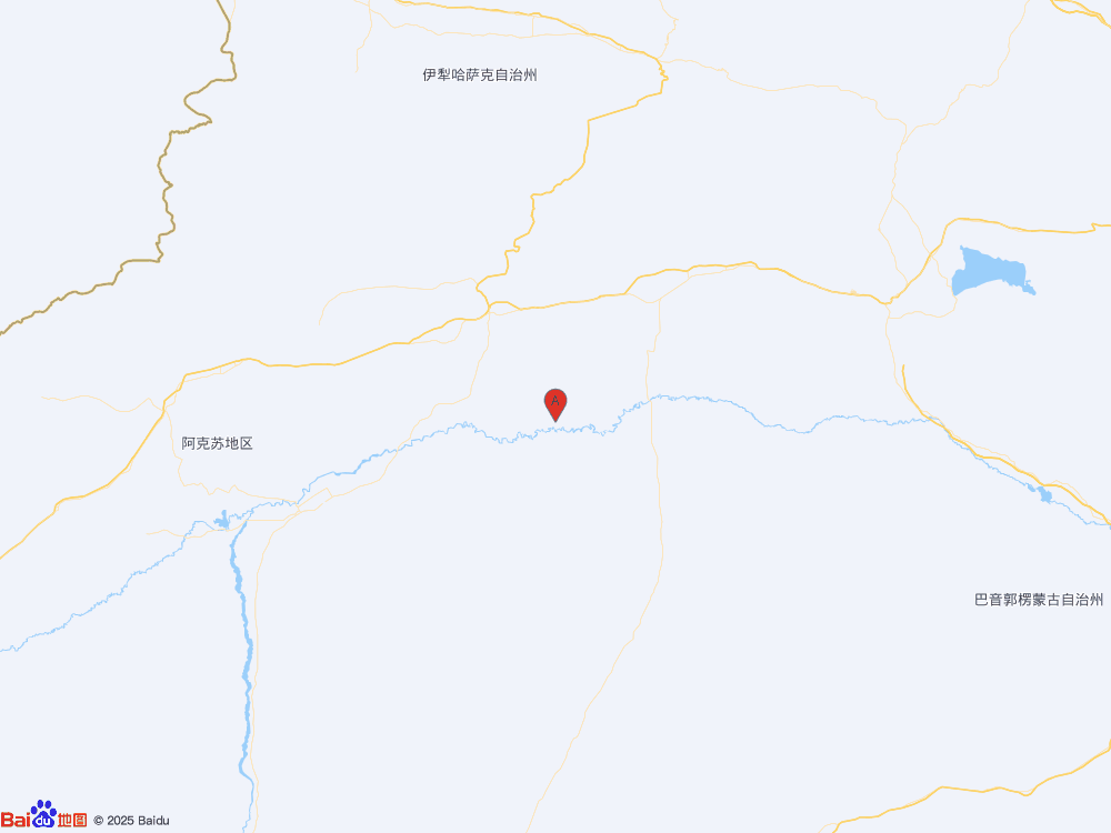 新疆阿克苏地区库车市（北纬41.08度，东经83.46度）发生3.2级地震