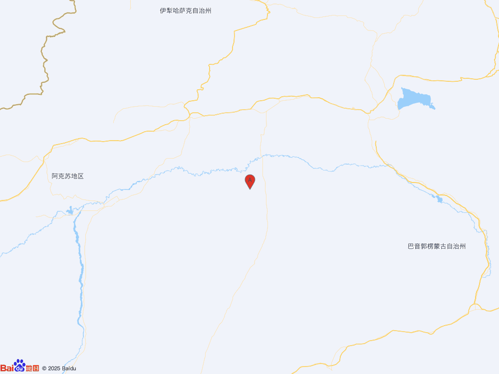 新疆阿克苏地区沙雅县（北纬40.76度，东经84.02度）发生3.3级地震